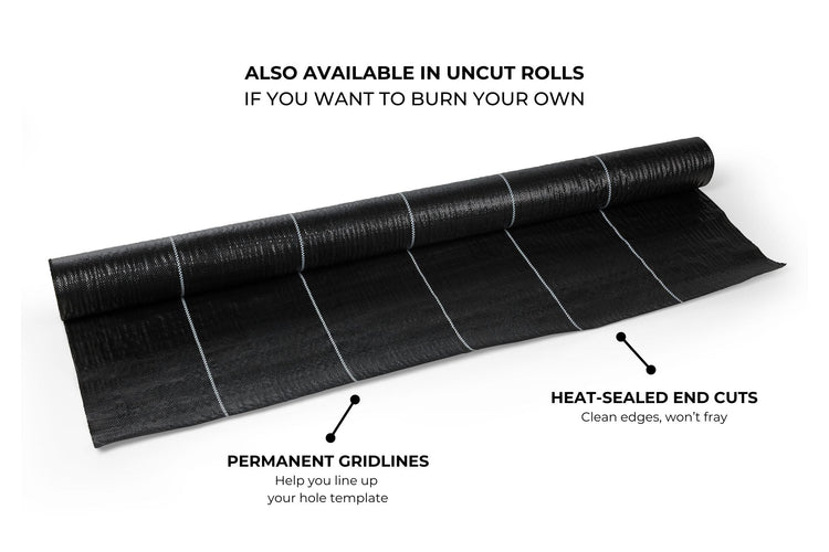 Soil Shield Pre - Cut Landscape Fabric - Modern Grower