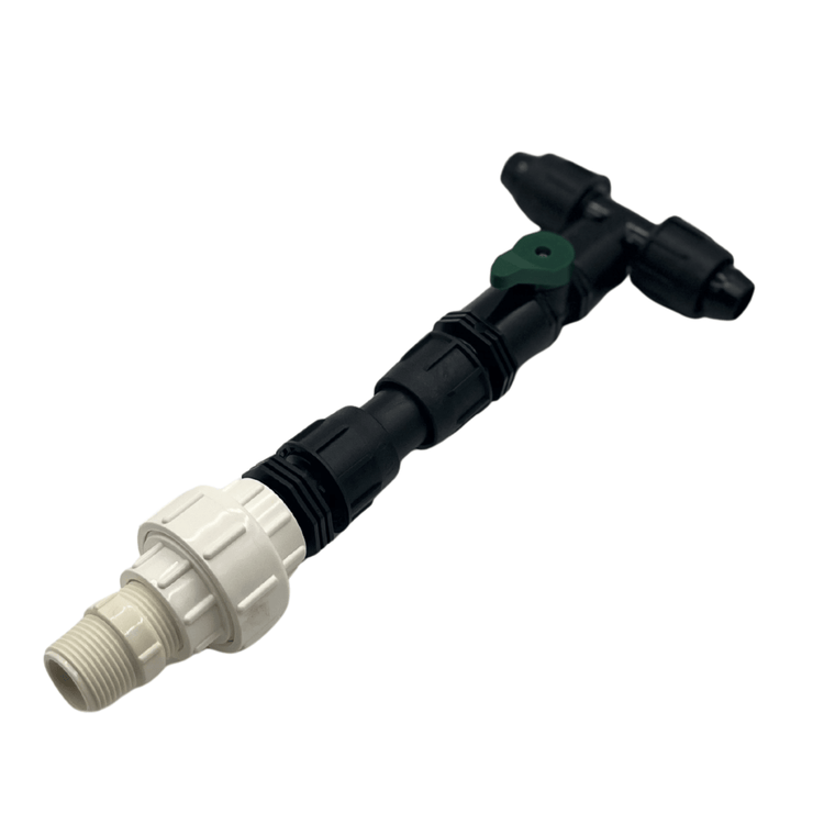 Sumi Soaker 1" Mainline Connector β Poly & PVC - Modern Grower