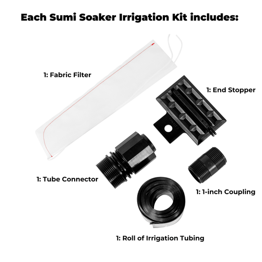 Sumi Soaker Max Irrigation System Kits - Modern Grower