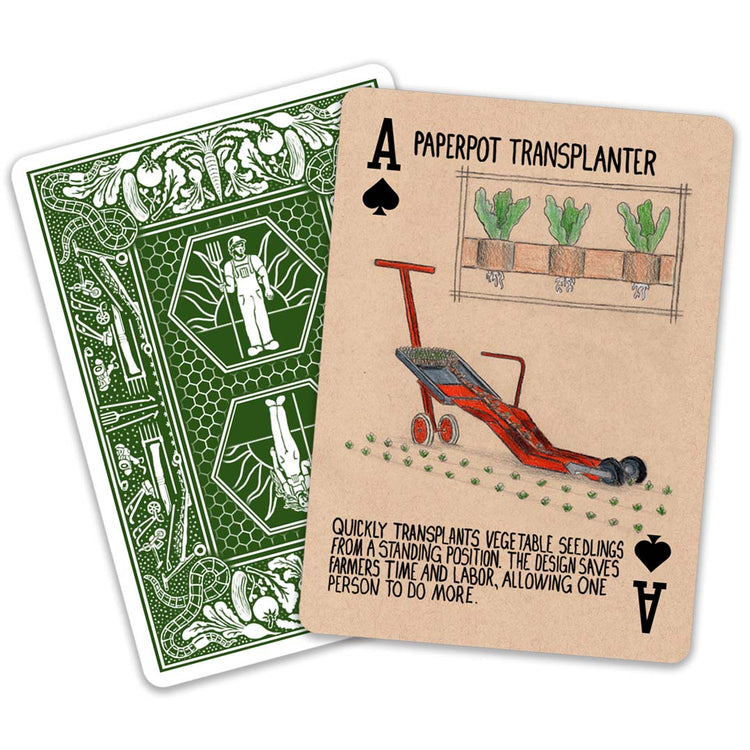 Market Garden Playing Cards - Modern Grower