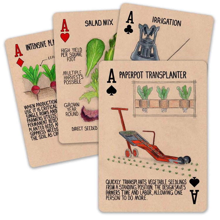 Market Garden Playing Cards - Modern Grower