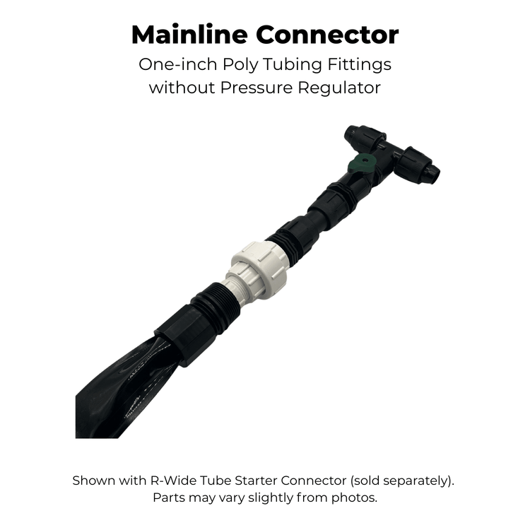 Sumi Soaker 1" Mainline Connector – Poly & PVC - Modern Grower