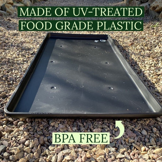 Paperpot Solid Trays | Heavy-Duty - Made in USA - BPA-Free